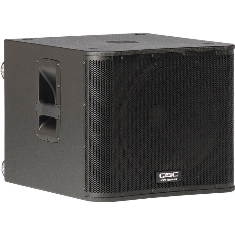 QSC KW181 18-inch powered subwoofer front view