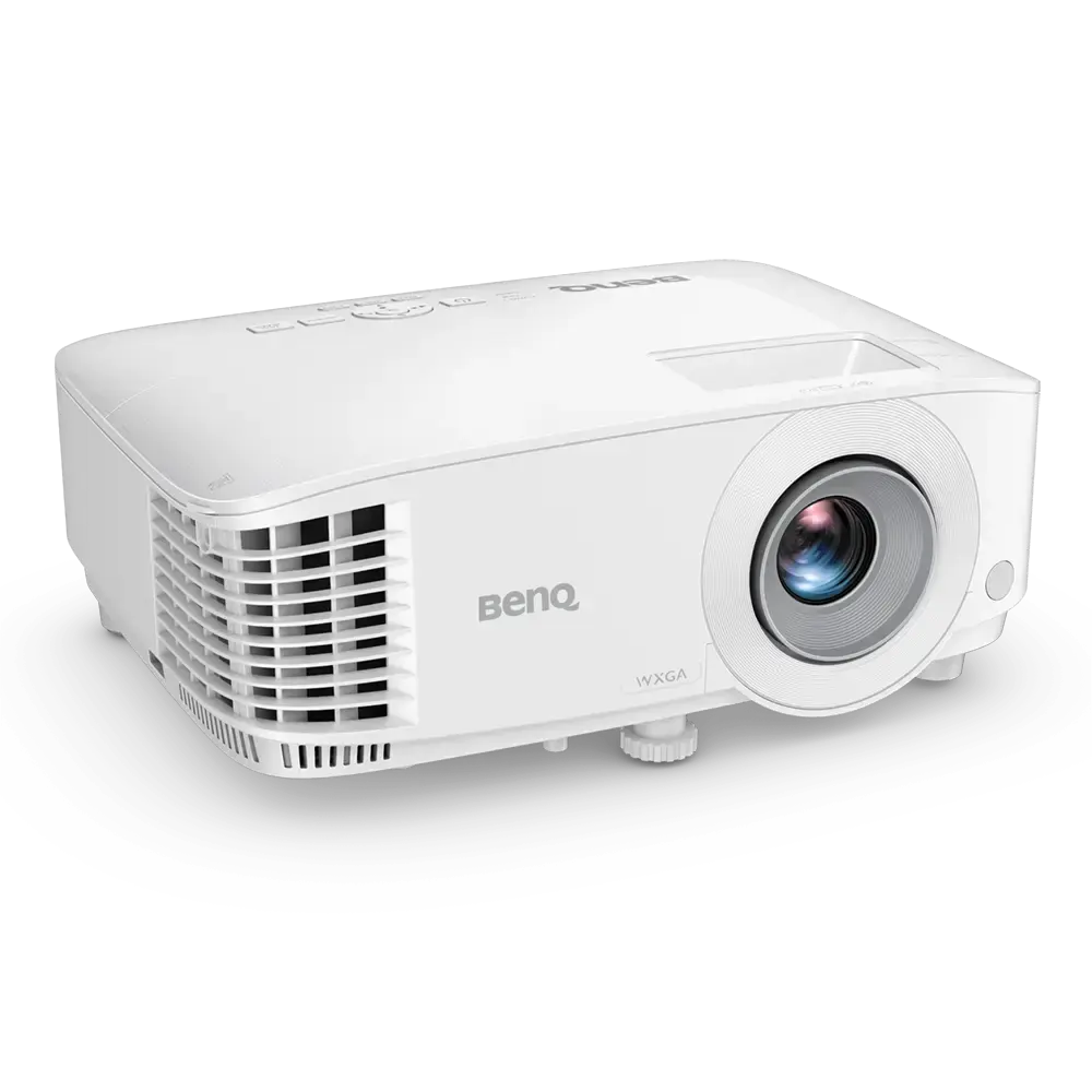 BenQ MW560 WXGA projector front three-quarter view