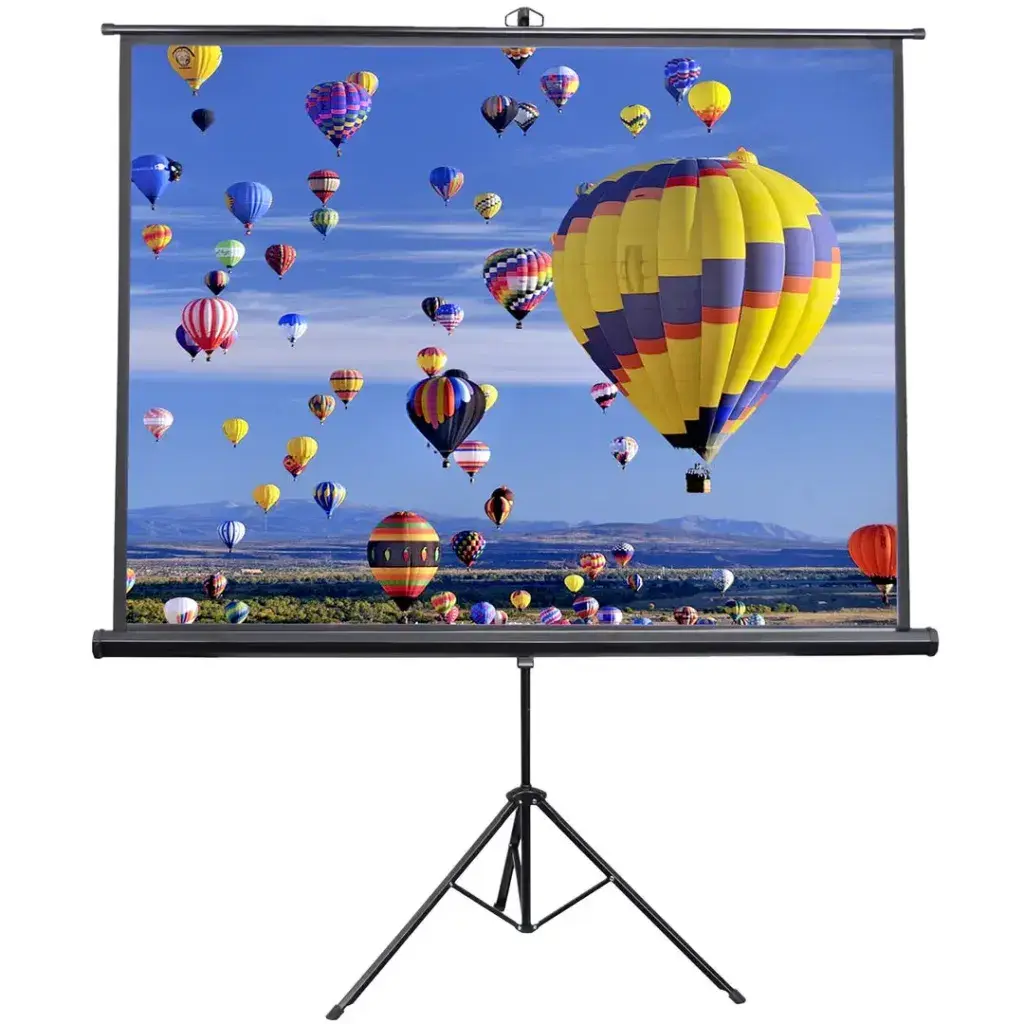 HYZ 120-inch projector screen with tripod stand